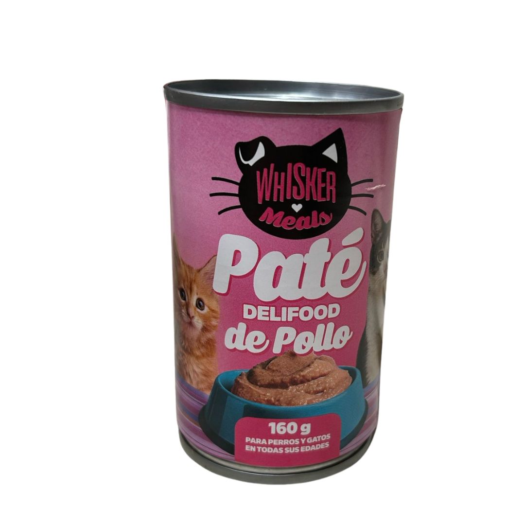 Six Pack Whisker Meals 160G gato