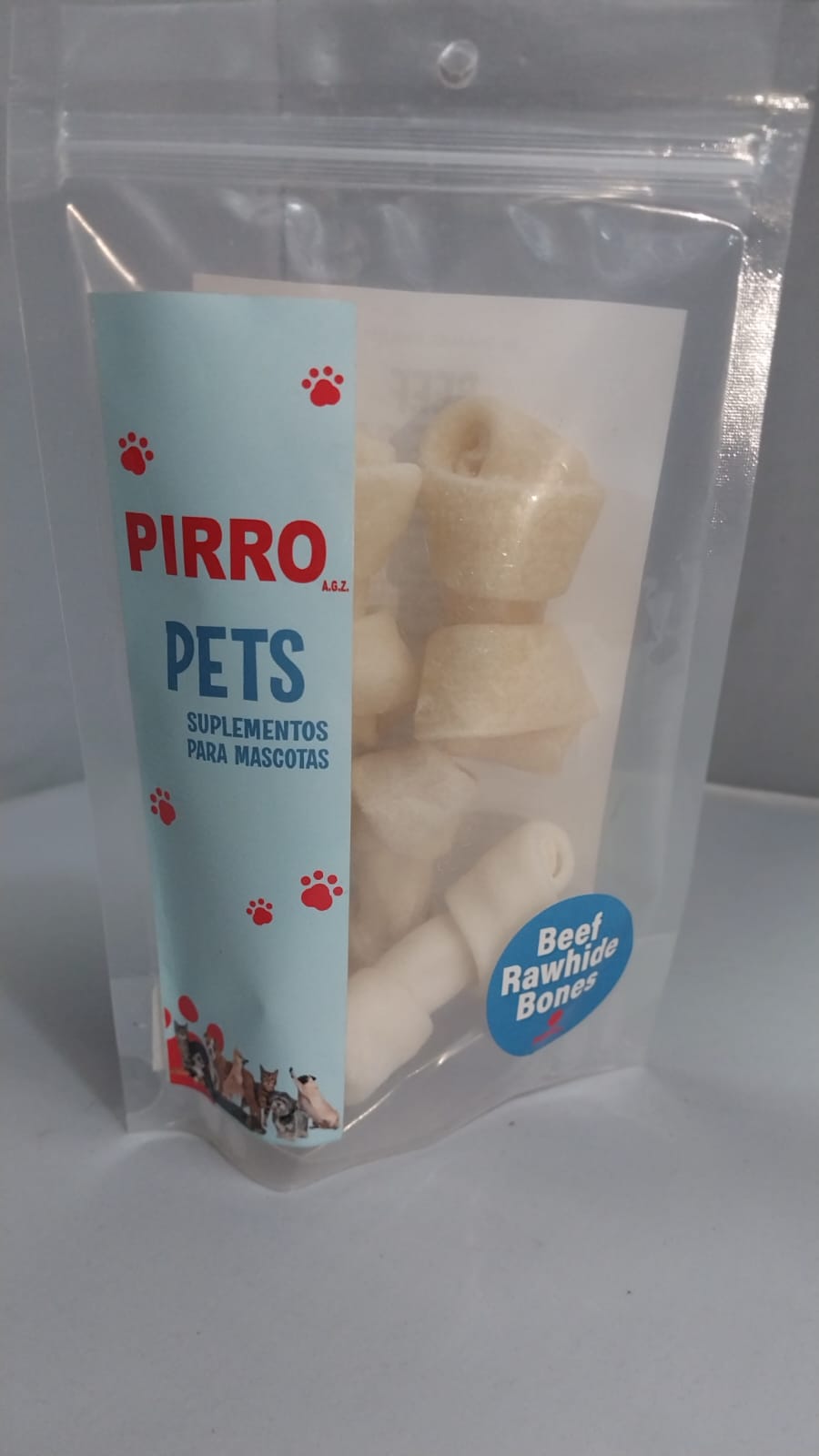 BOCADILLOS MASTICABLES PIRRO PETS HUESITOS MINI