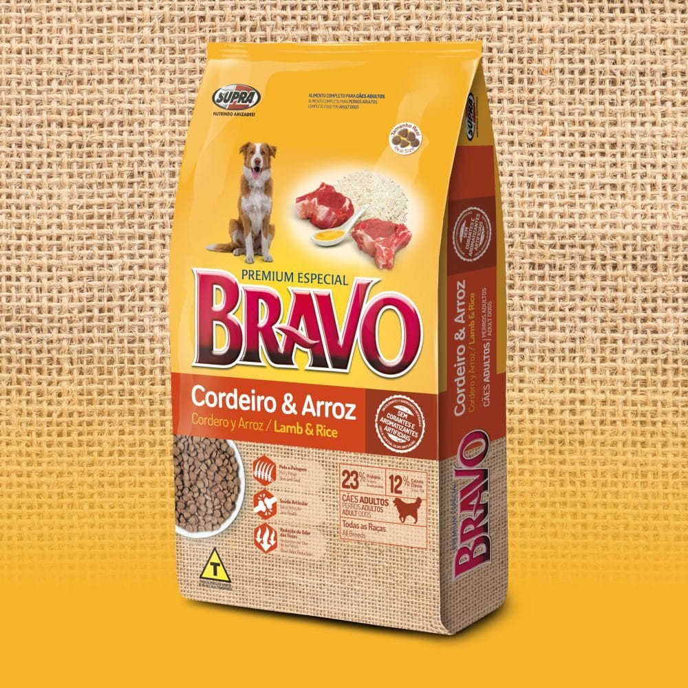 Alimento Bravo Cordero y Arroz