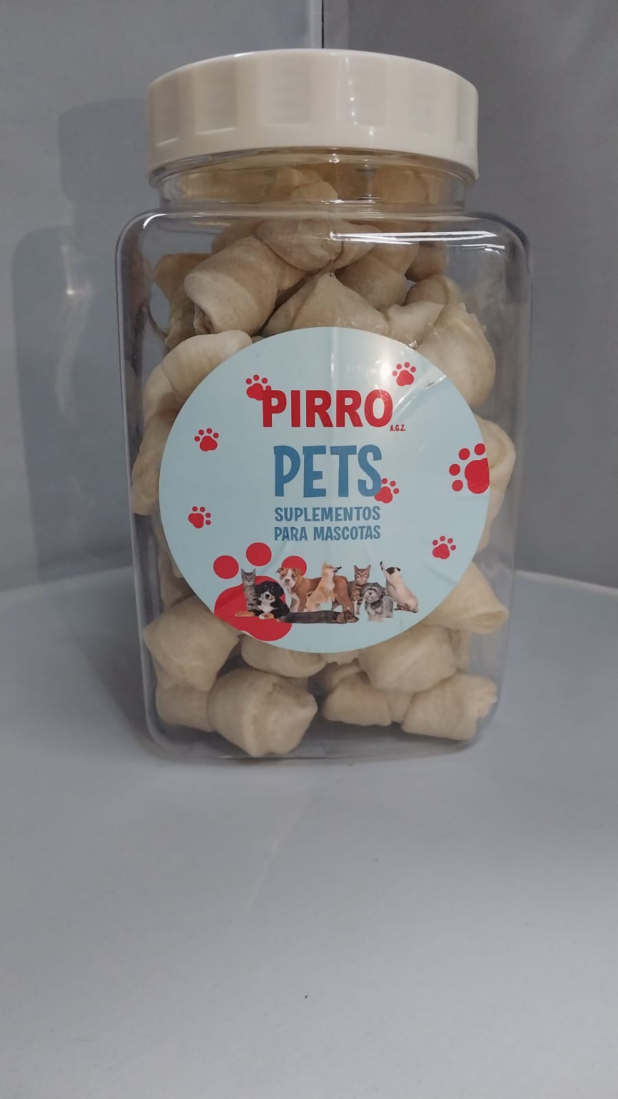 BOCADILLOS MASTICABLES PIRRO PETS HUESITOS