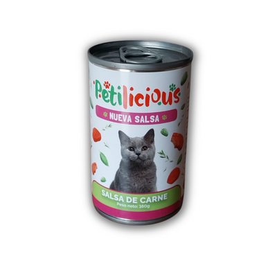 Salsa Gato Para Aumentar el sabor Petilicious 160g