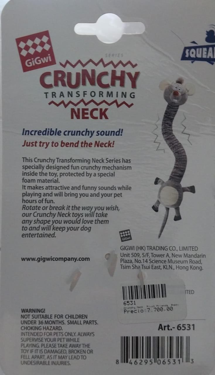 CRUNCHY TRANSFORMING NECK